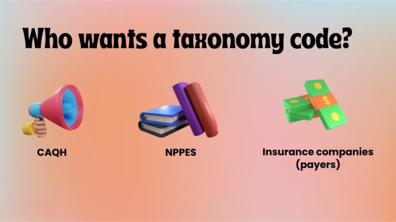 Taxonomy Code in Business